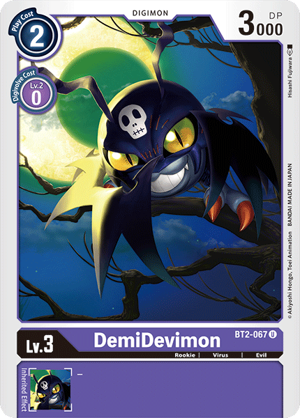 DemiDevimon [BT2-067] [Release Special Booster Ver.1.0] | Clutch Gaming