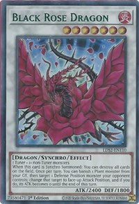 Black Rose Dragon (Green) [LDS2-EN110] Ultra Rare | Clutch Gaming