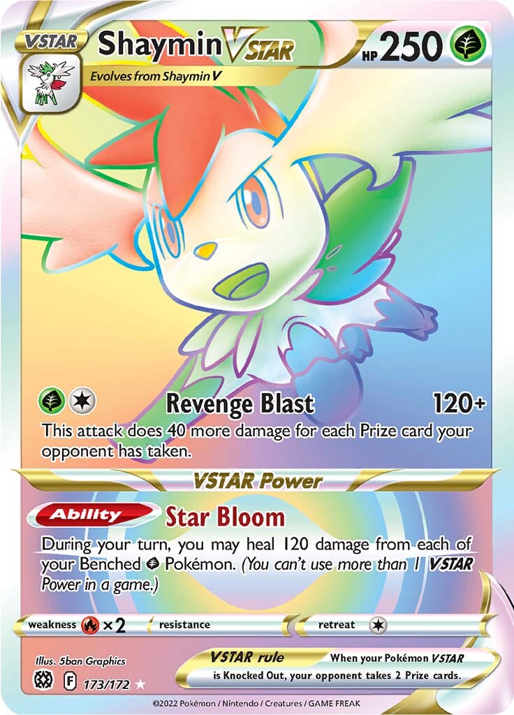 Shaymin VSTAR (173/172) [Sword & Shield: Brilliant Stars] | Clutch Gaming