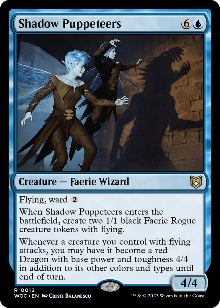 Shadow Puppeteers [Wilds of Eldraine Commander] | Clutch Gaming