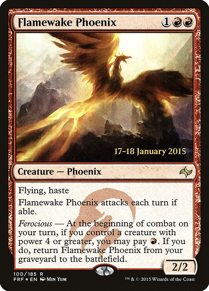 Flamewake Phoenix [Fate Reforged Prerelease Promos] | Clutch Gaming