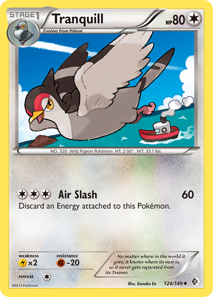 Tranquill (124/149) [Black & White: Boundaries Crossed] | Clutch Gaming