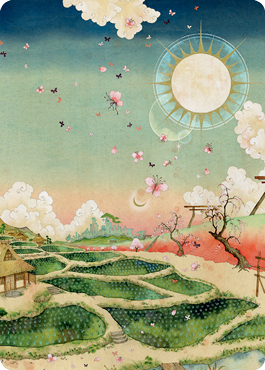 Plains 1 Art Card [Kamigawa: Neon Dynasty Art Series] | Clutch Gaming