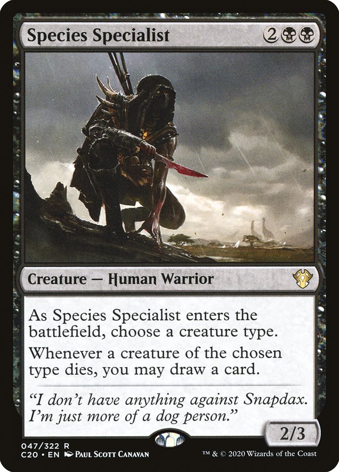 Species Specialist [Commander 2020] | Clutch Gaming
