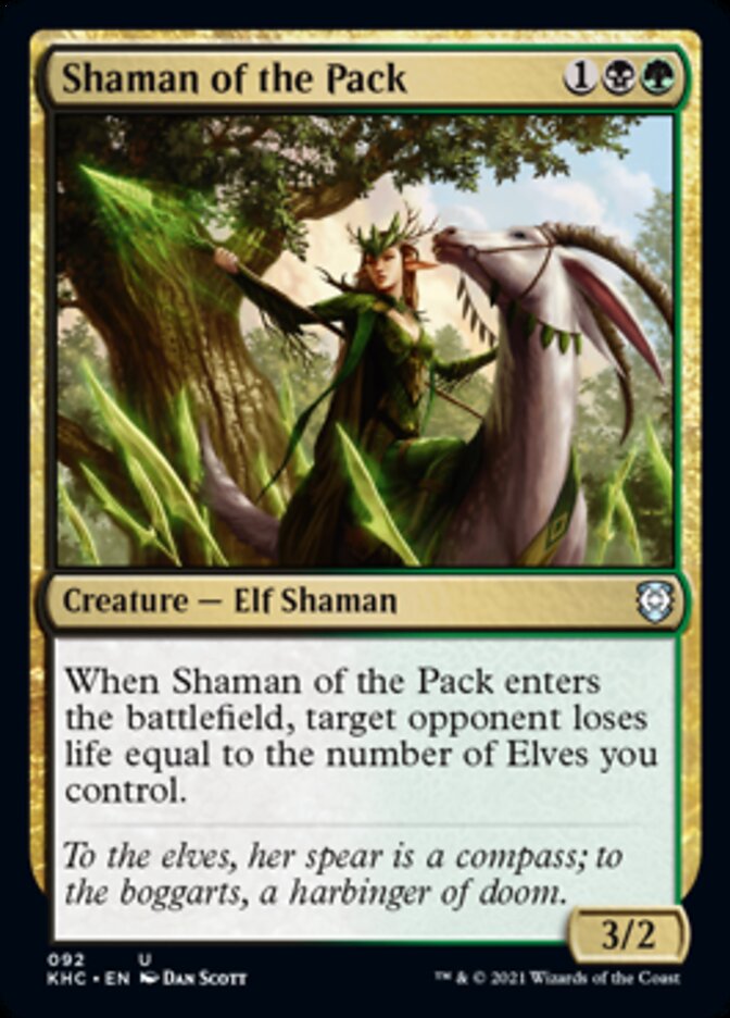 Shaman of the Pack [Kaldheim Commander] | Clutch Gaming