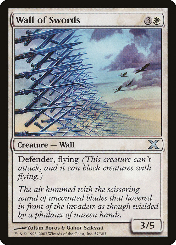 Wall of Swords [Tenth Edition] | Clutch Gaming