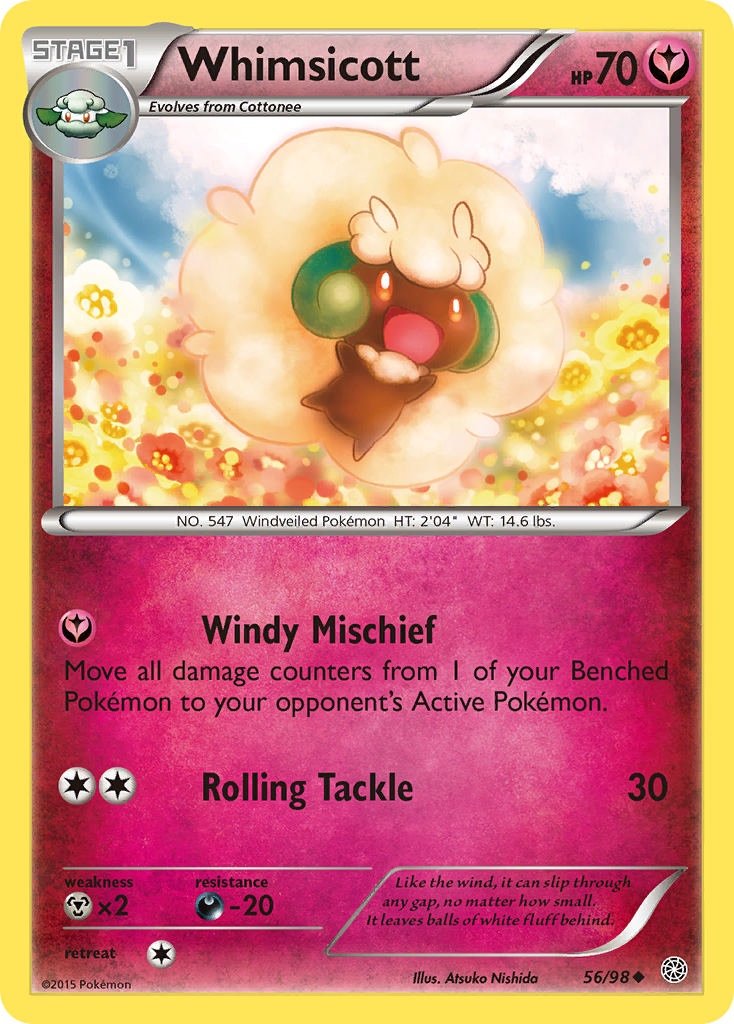 Whimsicott (56/98) [XY: Ancient Origins] | Clutch Gaming