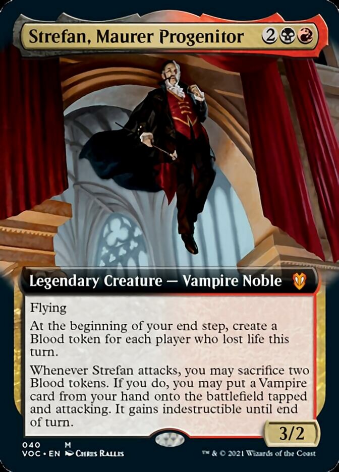 Strefan, Maurer Progenitor (Extended Art) [Innistrad: Crimson Vow Commander] | Clutch Gaming