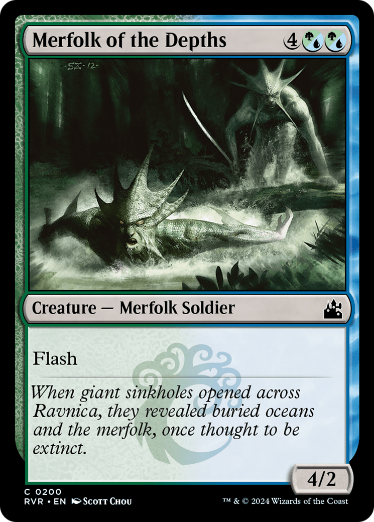 Merfolk of the Depths [Ravnica Remastered] | Clutch Gaming