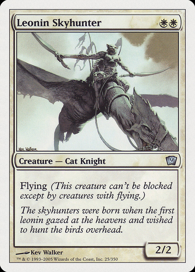 Leonin Skyhunter [Ninth Edition] | Clutch Gaming