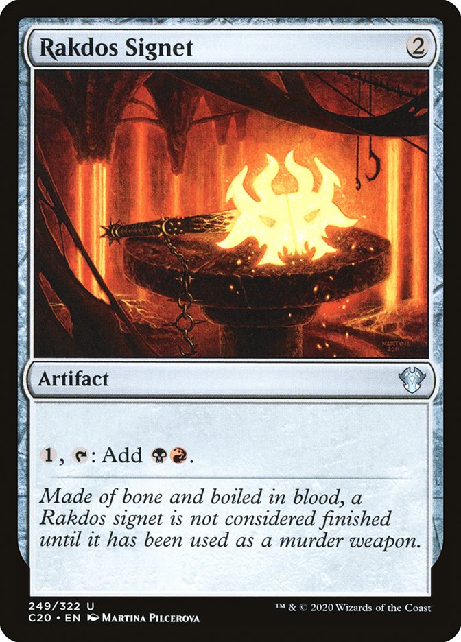 Rakdos Signet [Commander 2020] | Clutch Gaming