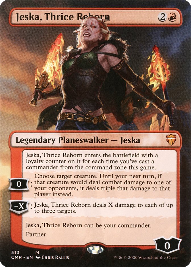 Jeska, Thrice Reborn (Borderless) [Commander Legends] | Clutch Gaming