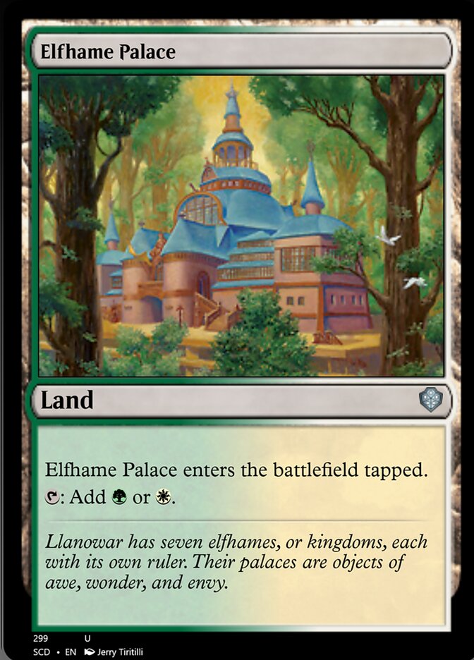 Elfhame Palace [Starter Commander Decks] | Clutch Gaming