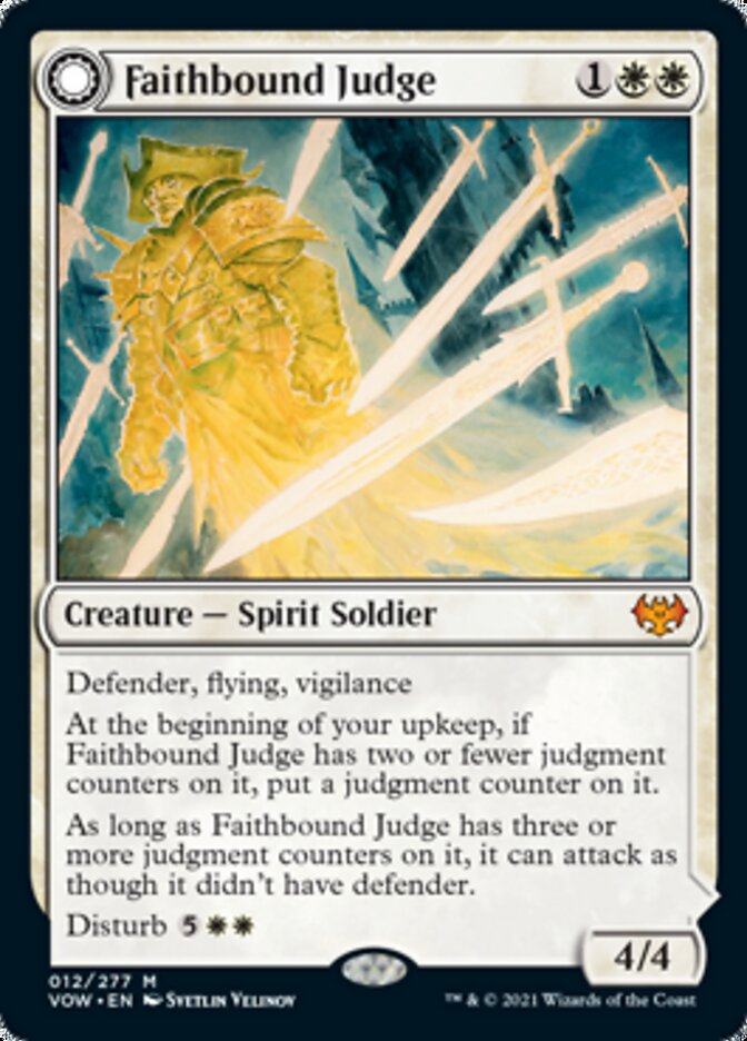 Faithbound Judge // Sinner's Judgment [Innistrad: Crimson Vow] | Clutch Gaming