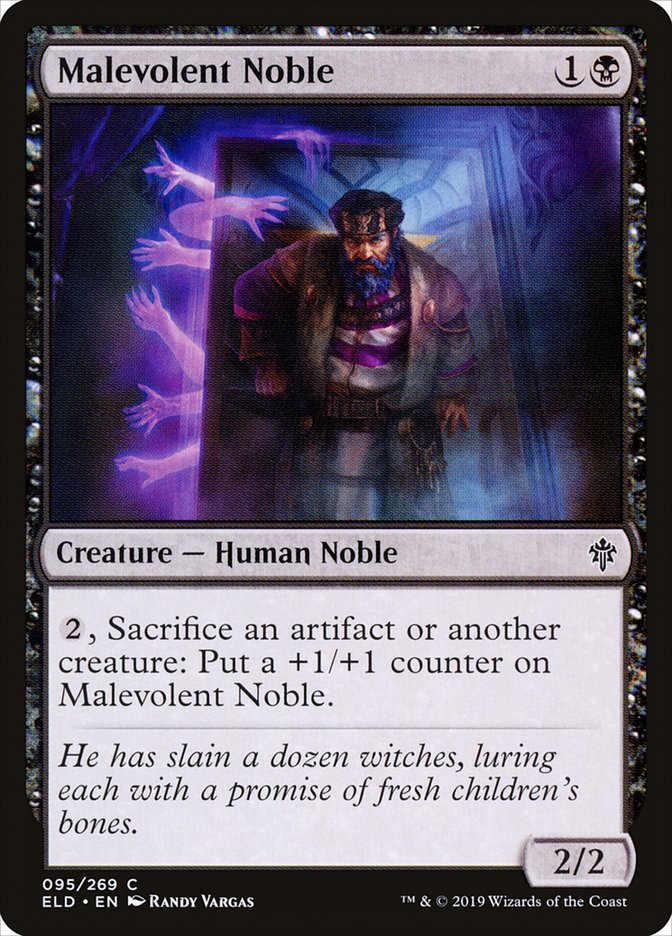 Malevolent Noble [Throne of Eldraine] | Clutch Gaming