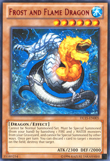 Frost and Flame Dragon (Red) [DL15-EN005] Rare | Clutch Gaming