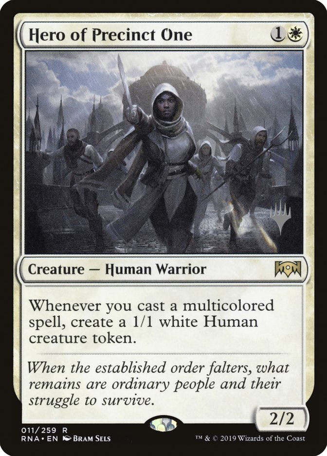 Hero of Precinct One (Promo Pack) [Ravnica Allegiance Promos] | Clutch Gaming