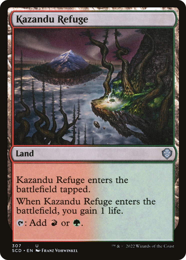 Kazandu Refuge [Starter Commander Decks] | Clutch Gaming