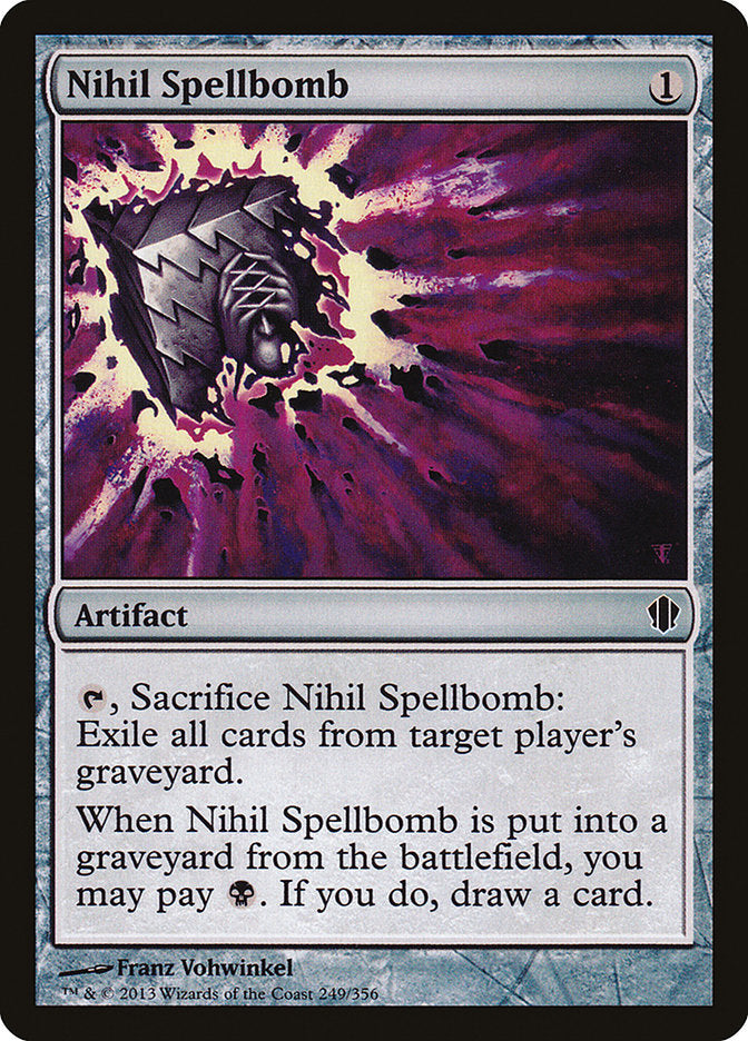 Nihil Spellbomb [Commander 2013] | Clutch Gaming