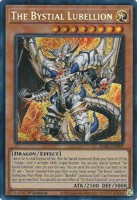 The Bystial Lubellion [DABL-EN009] Secret Rare | Clutch Gaming
