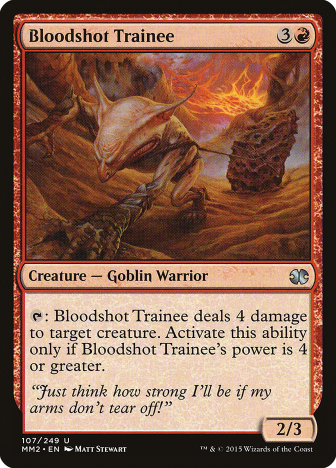 Bloodshot Trainee [Modern Masters 2015] | Clutch Gaming