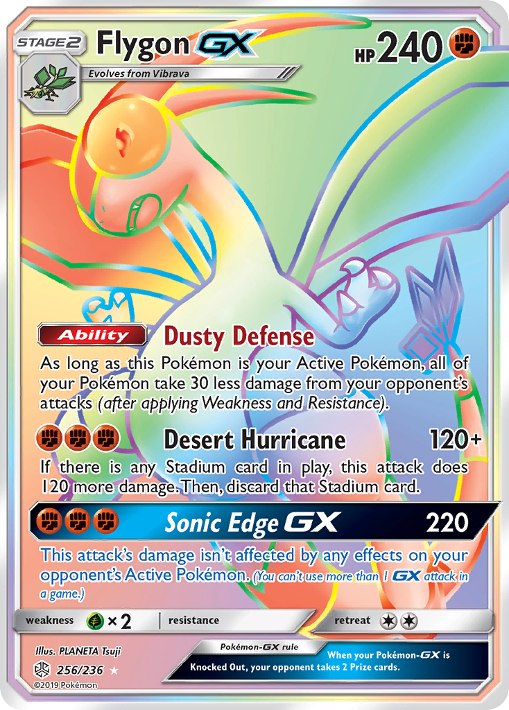 Flygon GX (256/236) [Sun & Moon: Cosmic Eclipse] | Clutch Gaming