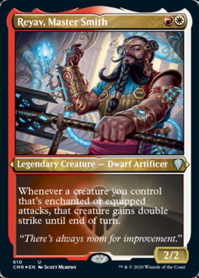 Reyav, Master Smith (Etched) [Commander Legends] | Clutch Gaming