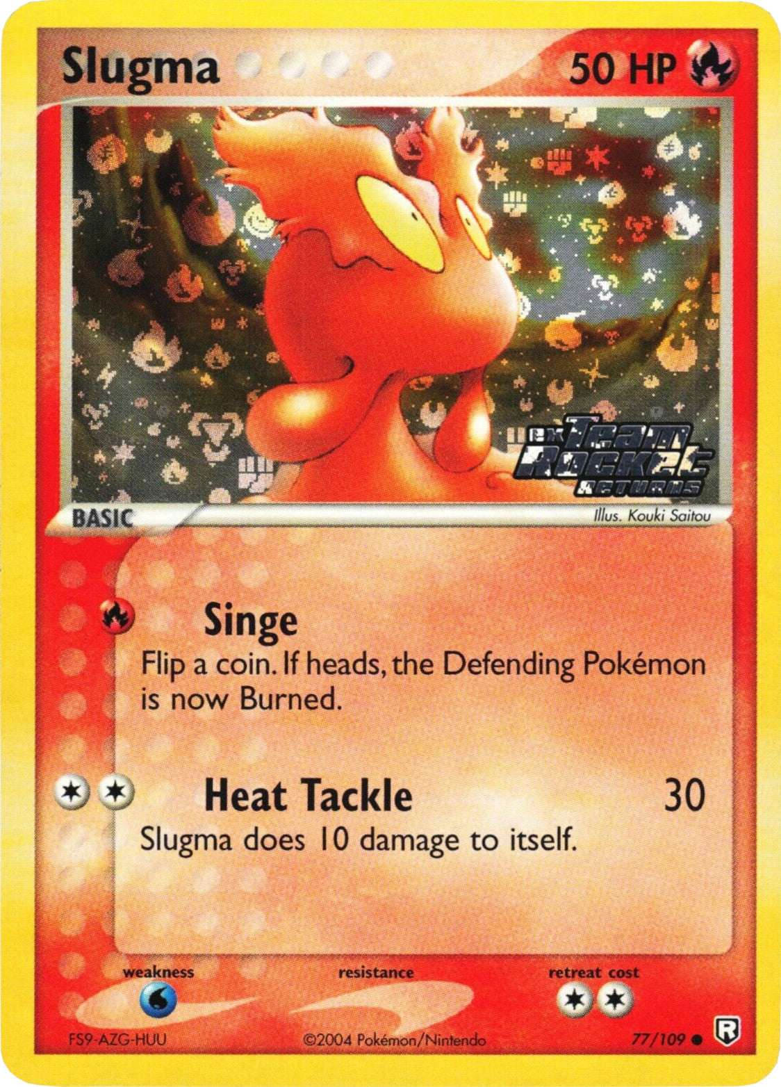 Slugma (77/109) (Stamped) [EX: Team Rocket Returns] | Clutch Gaming