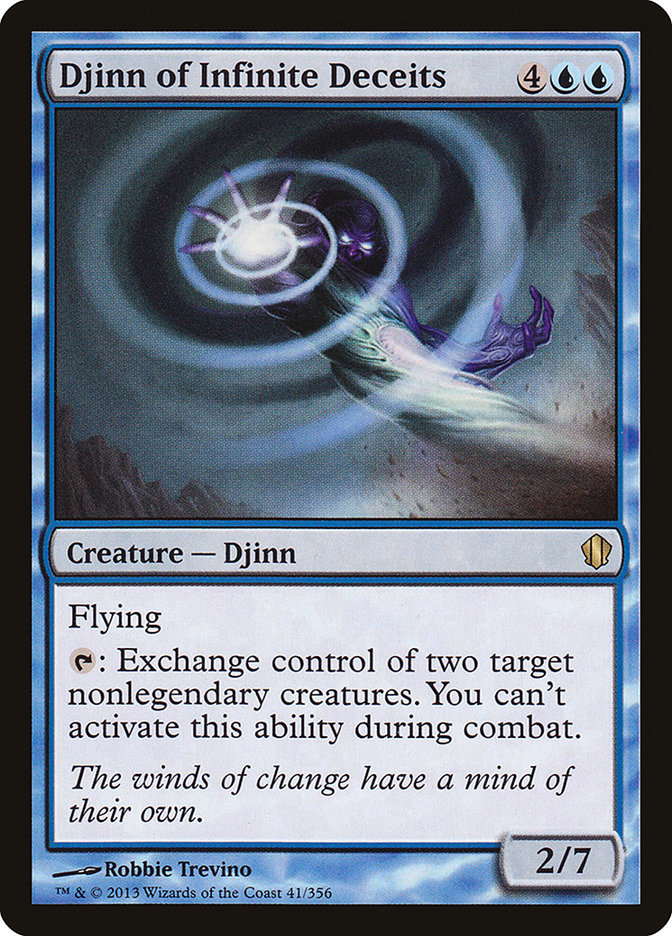 Djinn of Infinite Deceits [Commander 2013] | Clutch Gaming