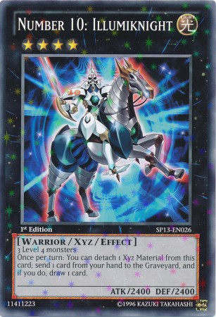 Number 10: Illumiknight [SP13-EN026] Starfoil Rare | Clutch Gaming