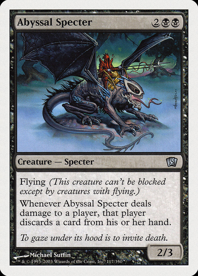 Abyssal Specter [Eighth Edition] | Clutch Gaming