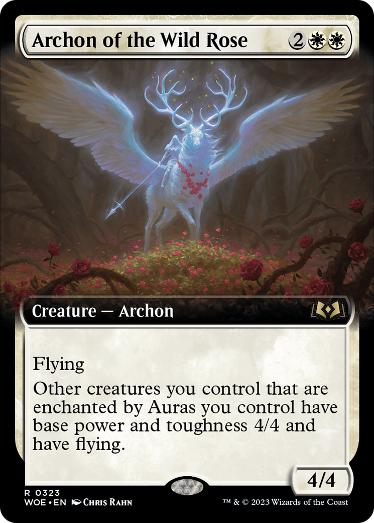 Archon of the Wild Rose (Extended Art) [Wilds of Eldraine] | Clutch Gaming