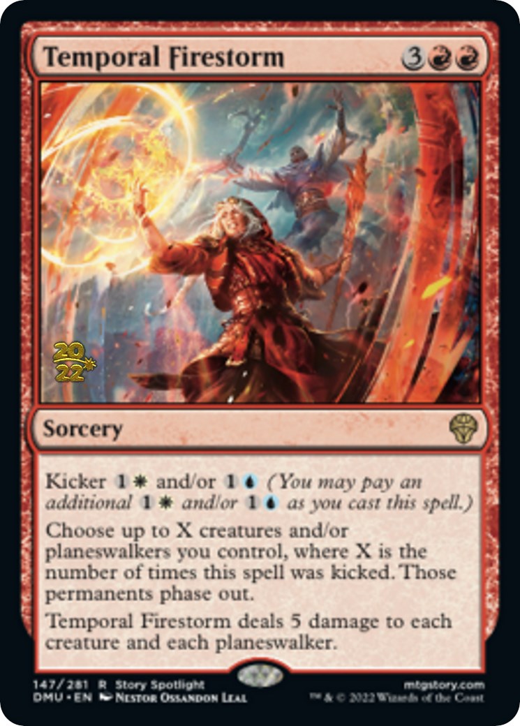 Temporal Firestorm [Dominaria United Prerelease Promos] | Clutch Gaming