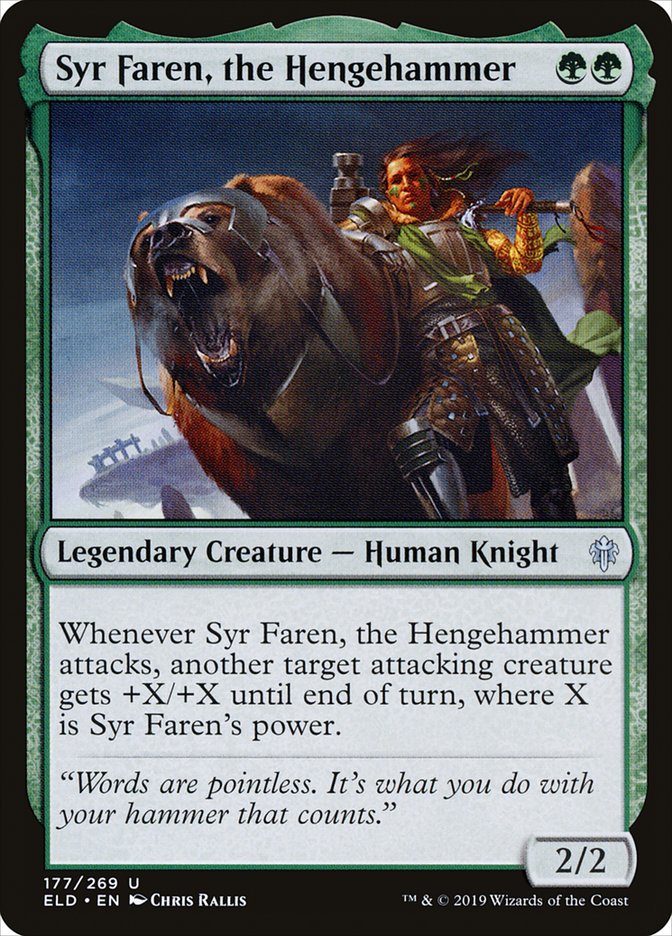 Syr Faren, the Hengehammer [Throne of Eldraine] | Clutch Gaming