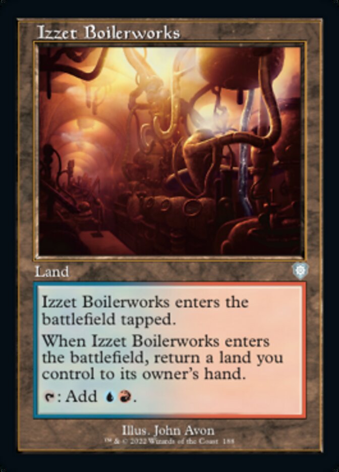 Izzet Boilerworks (Retro) [The Brothers' War Commander] | Clutch Gaming