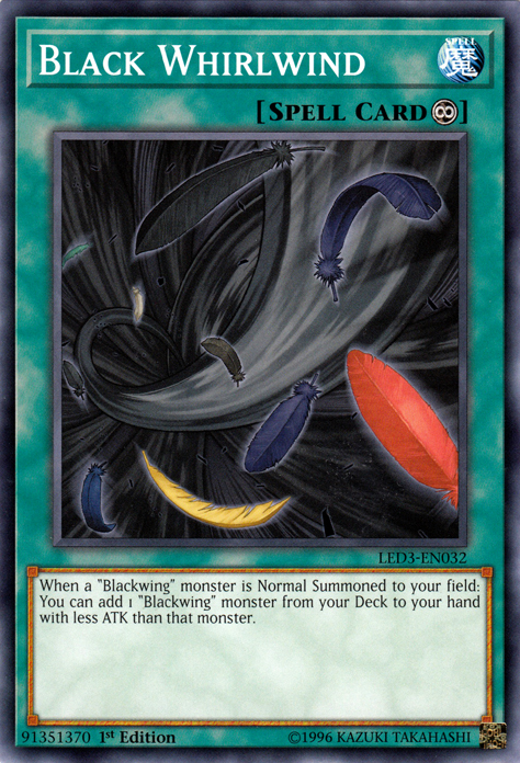 Black Whirlwind [LED3-EN032] Common | Clutch Gaming