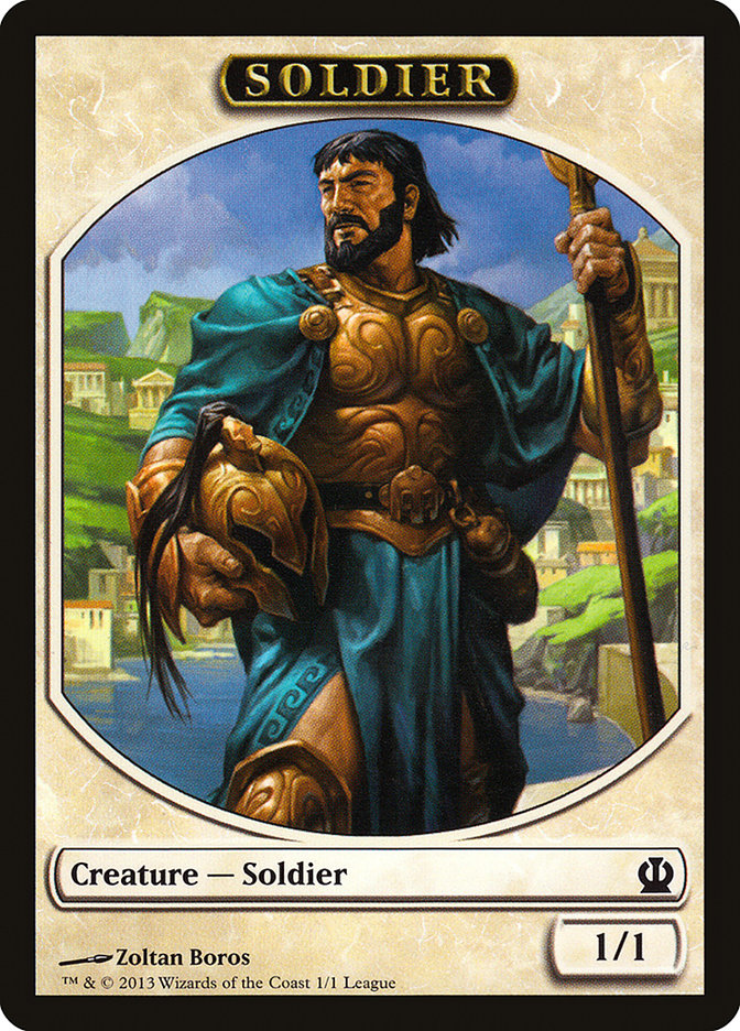 Soldier Token (Zoltan Boros) [League Tokens 2013] | Clutch Gaming