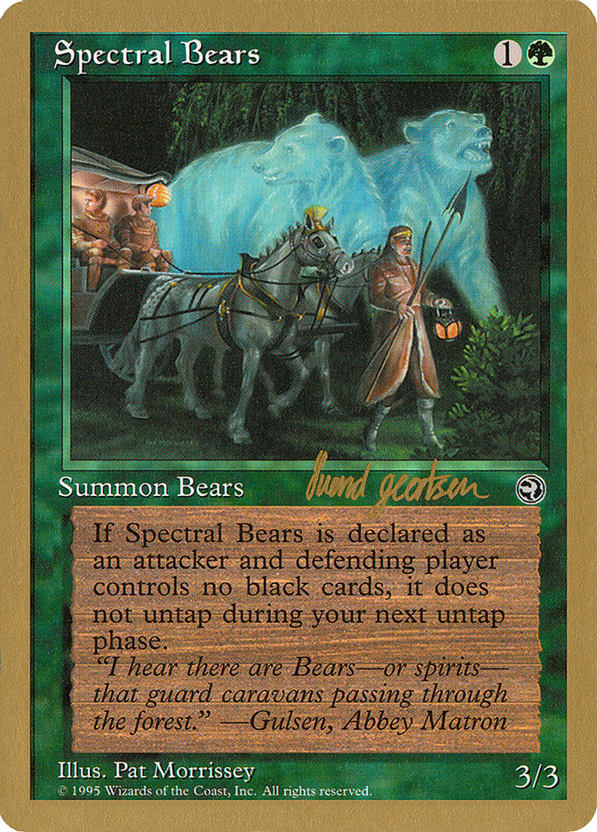 Spectral Bears (Svend Geertsen) [World Championship Decks 1997] | Clutch Gaming