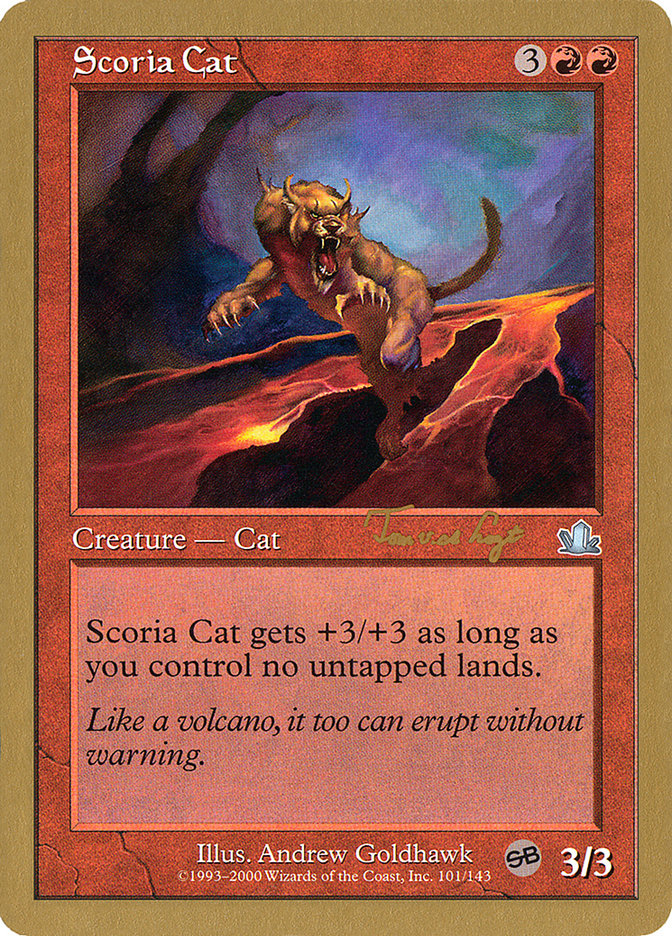 Scoria Cat (Tom van de Logt) (SB) [World Championship Decks 2001] | Clutch Gaming