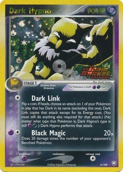 Dark Hypno (6/109) (Stamped) [EX: Team Rocket Returns] | Clutch Gaming