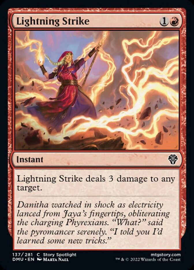 Lightning Strike [Dominaria United] | Clutch Gaming