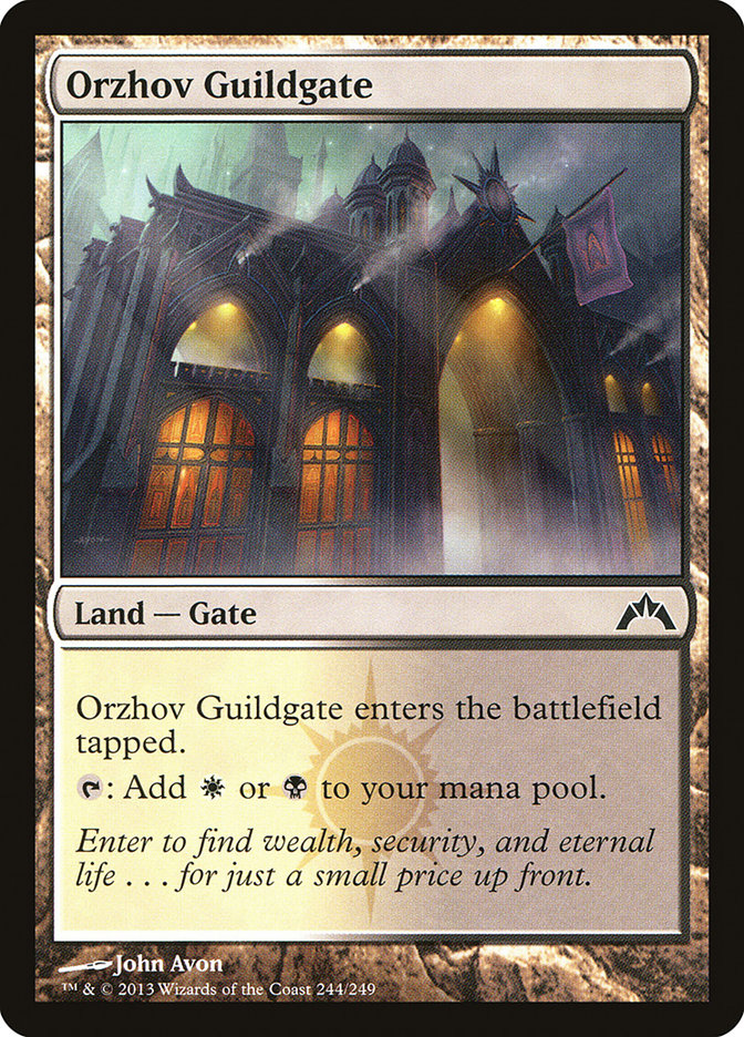 Orzhov Guildgate [Gatecrash] | Clutch Gaming