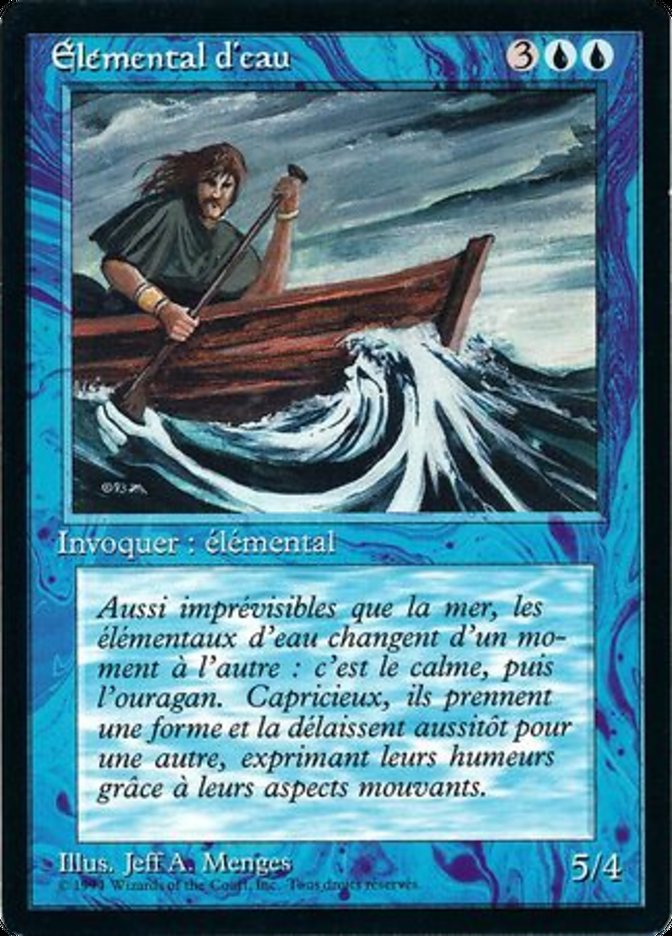 Water Elemental [Foreign Black Border] | Clutch Gaming