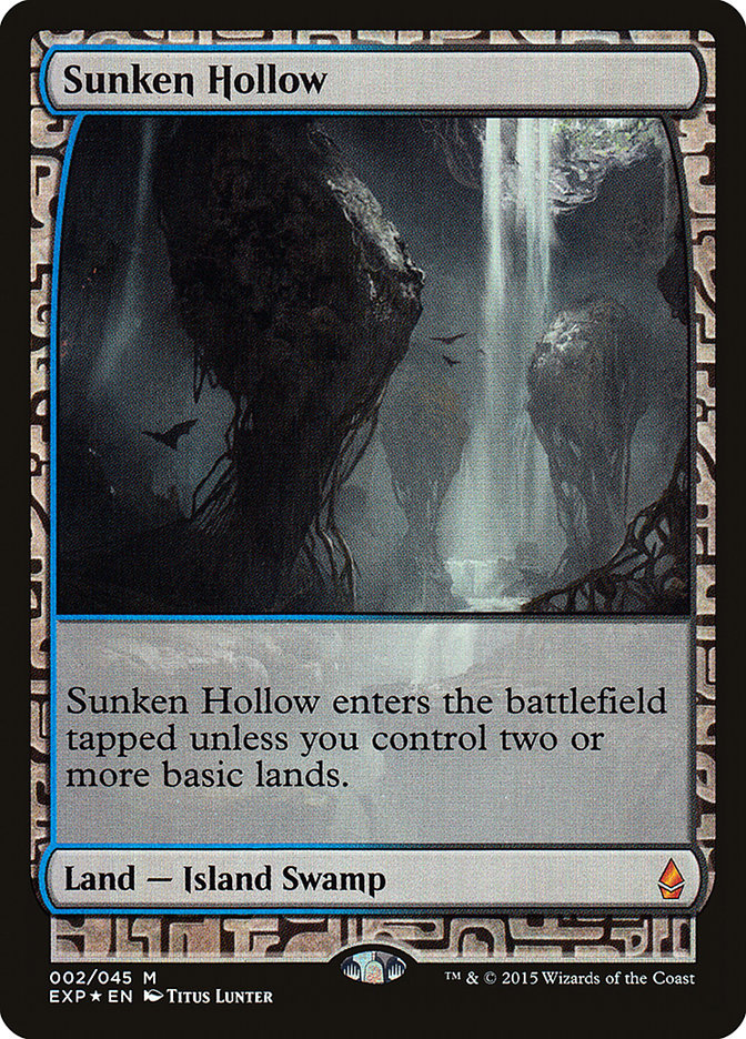 Sunken Hollow [Zendikar Expeditions] | Clutch Gaming