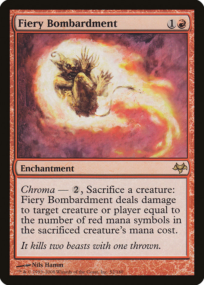 Fiery Bombardment [Eventide] | Clutch Gaming