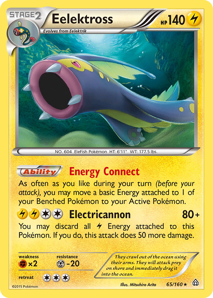 Eelektross (65/160) [XY: Primal Clash] | Clutch Gaming