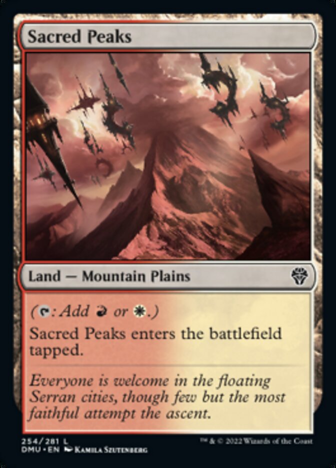 Sacred Peaks [Dominaria United] | Clutch Gaming