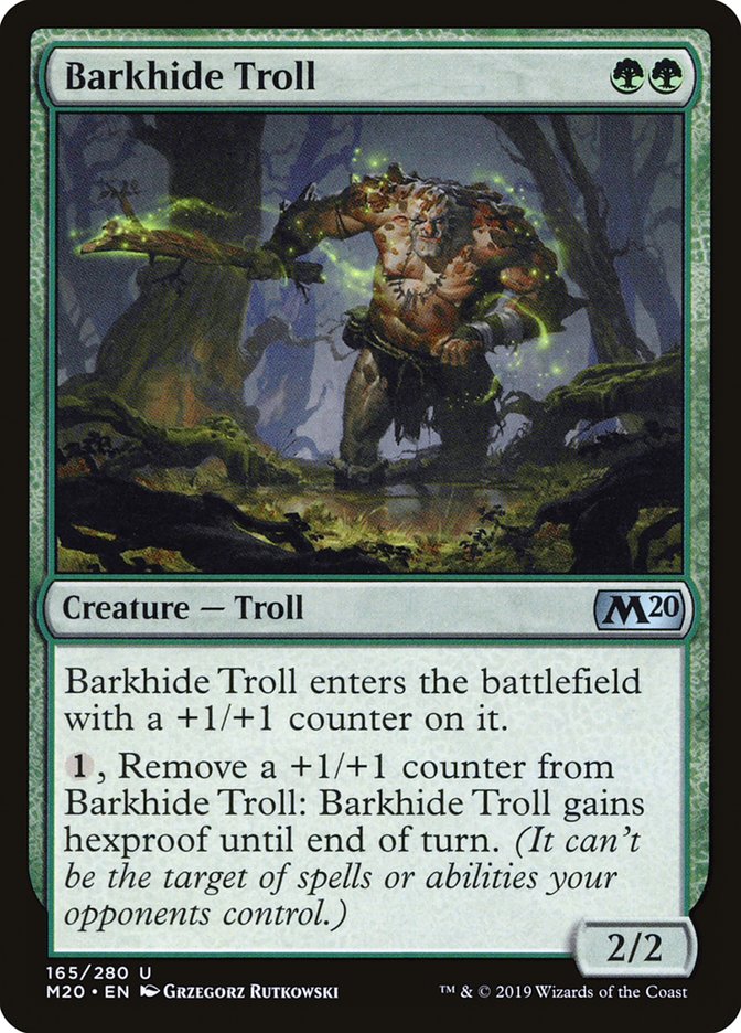 Barkhide Troll [Core Set 2020] | Clutch Gaming