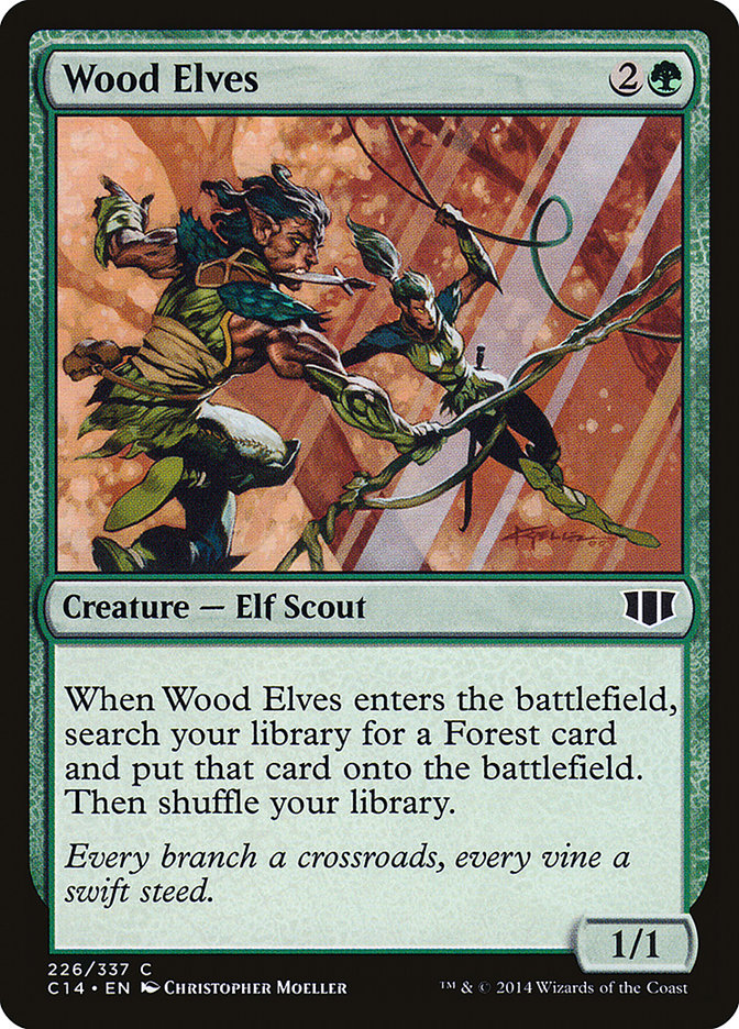 Wood Elves [Commander 2014] | Clutch Gaming