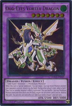 Odd-Eyes Vortex Dragon (UTR) [DOCS-EN045] Ultimate Rare | Clutch Gaming